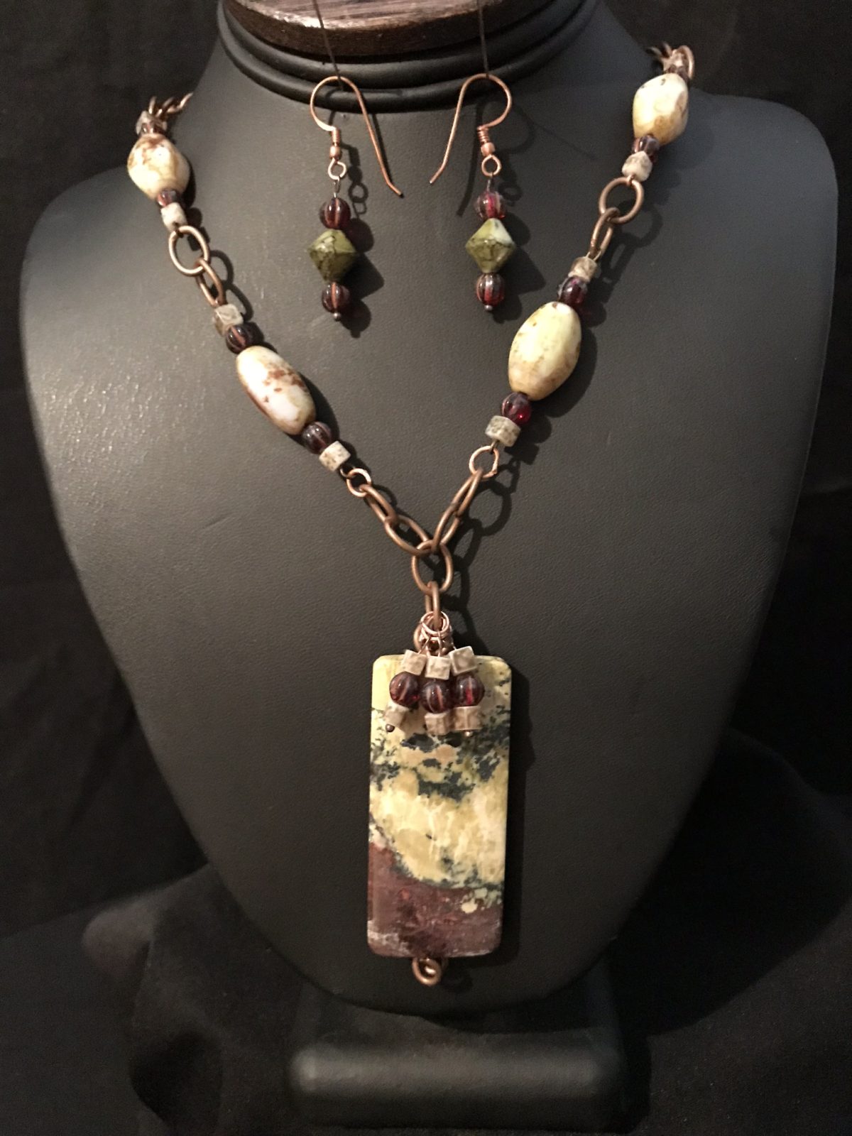 African Yellow Tourquoise with Raspberry