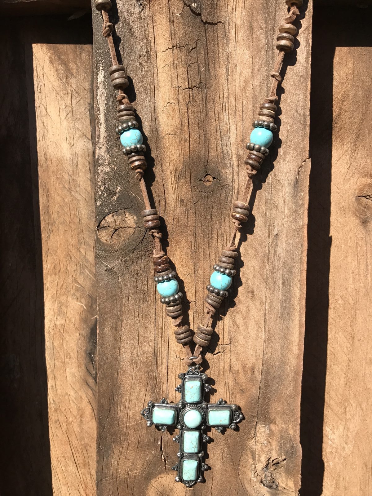 Turquoise Cross
